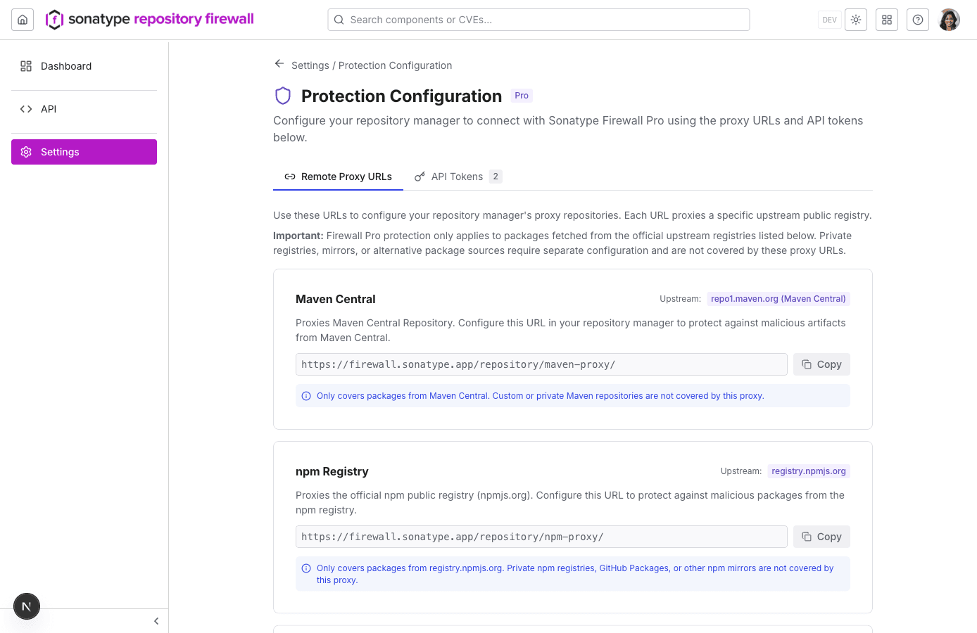 Firewall Pro Configuration